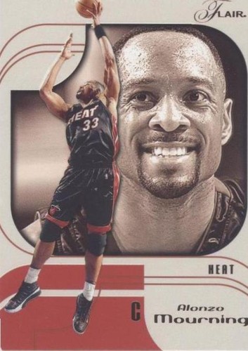 2002-03 Flair - Alonzo Mourning #4