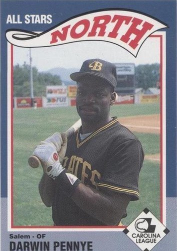 1990 Sportsprint Carolina League All Stars - Darwin Pennye #24