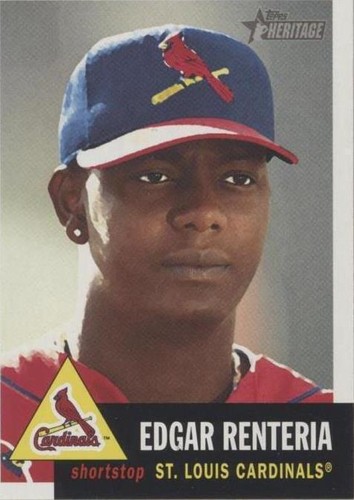 2002 Topps Heritage - Edgar Renteria #41