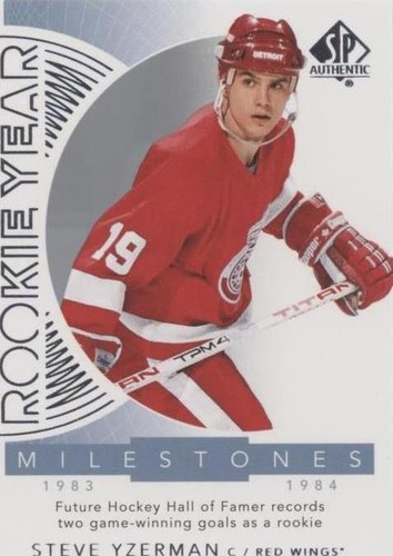 2017-18 SP Authentic - Steve Yzerman #RYM-SY