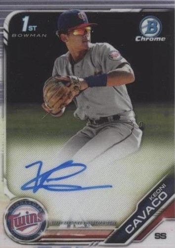 2019 Bowman Draft - Keoni Cavaco #CDA-KC