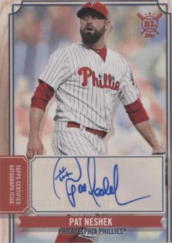 2019 Topps Big League - Pat Neshek #BLA-PN