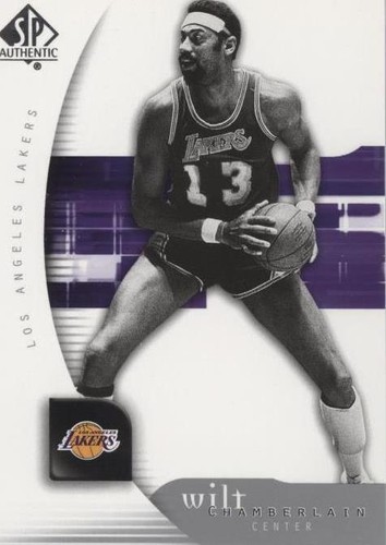 2005-06 SP Authentic - Wilt Chamberlain #39