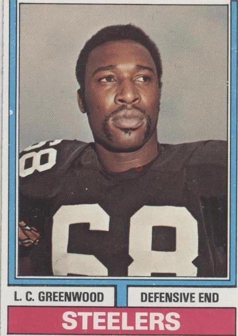 1974 Topps L.C. Greenwood #496