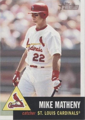 2002 Topps Heritage - Mike Matheny #72