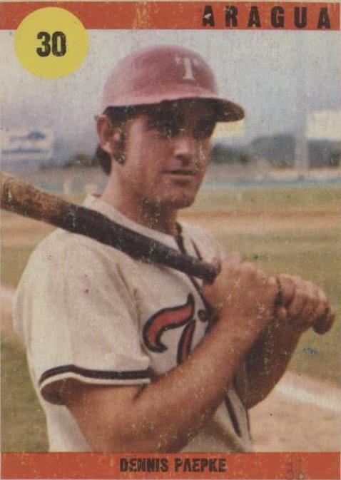 1970 Ovenca Venezuelan League - Dennis Paepke #30