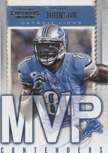 2013 Panini Contenders Calvin Johnson #2