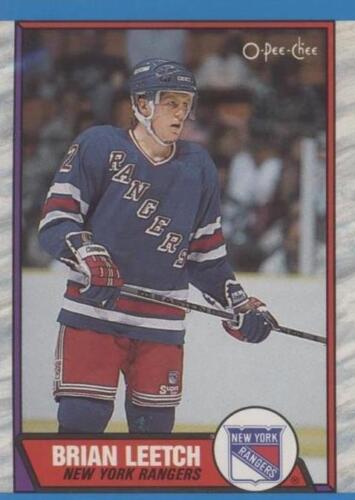 ■NHL Brian Leetch　ブライアン・リーチ Mirror Blue s-l400.jpg