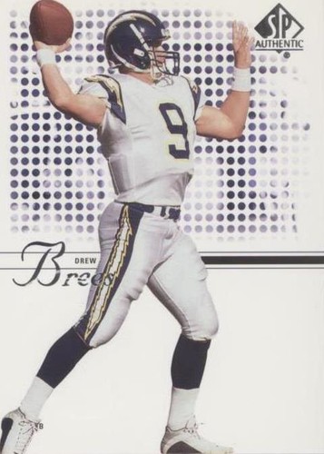 2002 SP Authentic Drew Brees #78