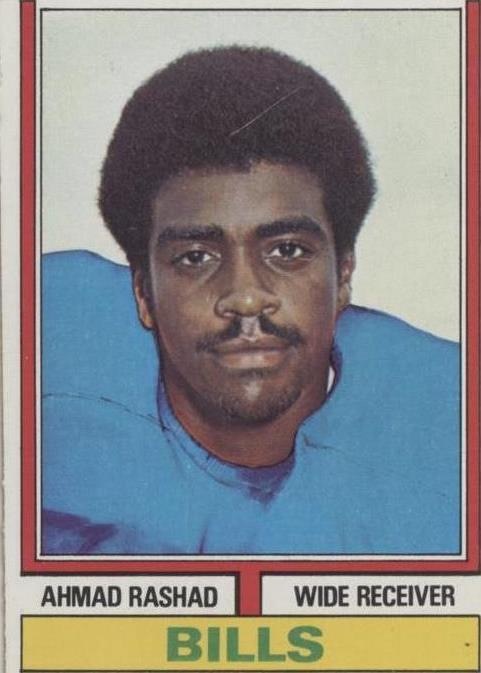 Topps Ahmad Rashad 1974 #105