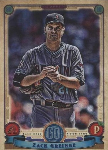 2019 Topps Gypsy Queen - Zack Greinke #62