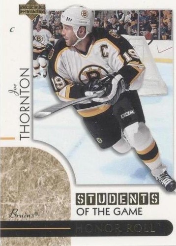 2002-03 Upper Deck Honor Roll - Joe Thornton #SG3