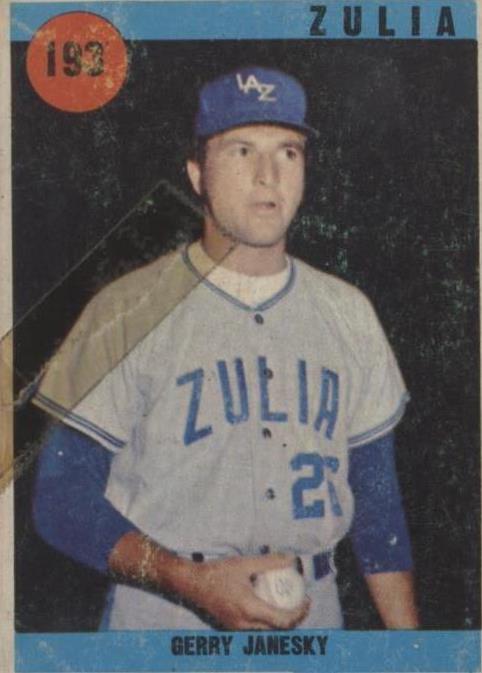 1970 Ovenca Venezuelan League - Gerry Janeski #193