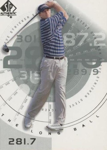 2002 SP Authentic - Steve Stricker #90SPA