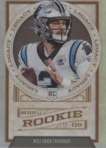 2019 Panini Chronicles Will Grier #225