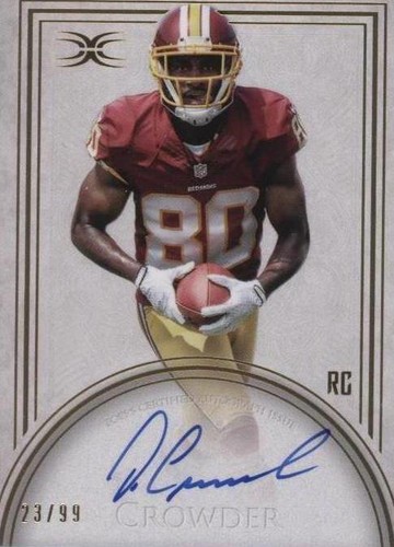 2015 Topps Definitive Collection Jamison Crowder #DRA-JC
