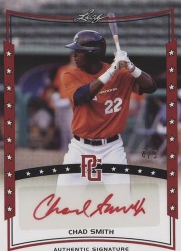 2014 Leaf Perfect Game Showcase - Chad Smith #A-CS2