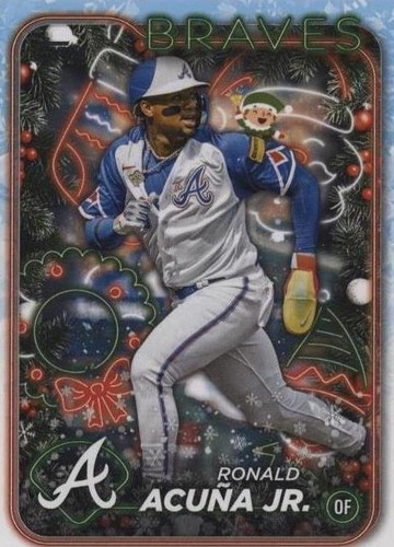 2023 Topps MLB Holiday Countdown RONALD ACUNA JR. Braves
