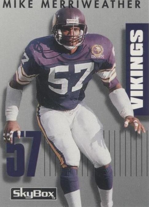 1992 Skybox Primetime Mike Merriweather #321