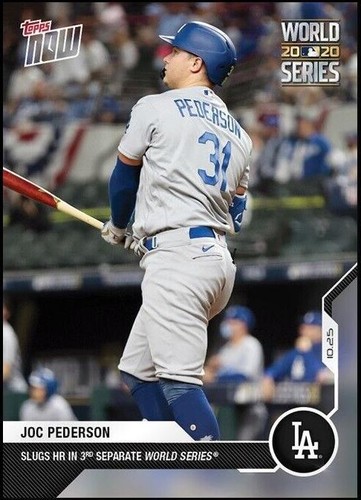 2020 Topps Now - Joc Pederson #473