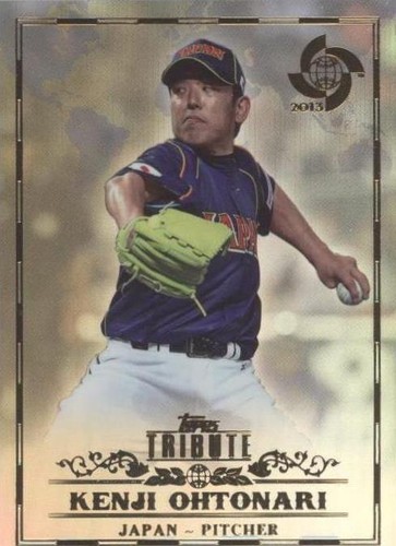 2013 Topps Tribute WBC - Kenji Ohtonari #32