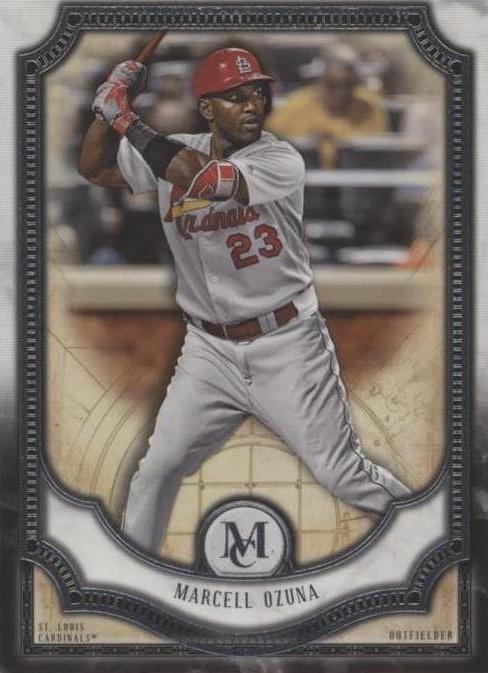 2018 Topps Museum Collection - Marcell Ozuna #90