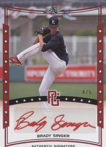 2014 Leaf Perfect Game Showcase - Brady Singer #A-BS1
