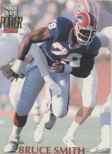 1992 Pro Set Power Bruce Smith #178