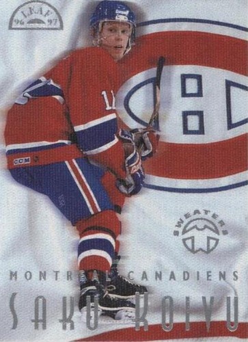 1996-97 Leaf - Saku Koivu #15
