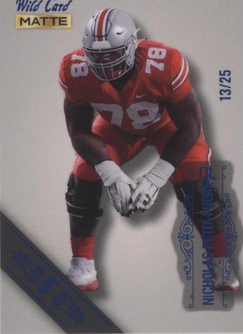 2022 Wild Card MATTE Nicholas Petit-Frere #MB-90