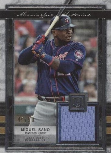 2020 Topps Museum Collection - Miguel Sanó #MMR-MSA