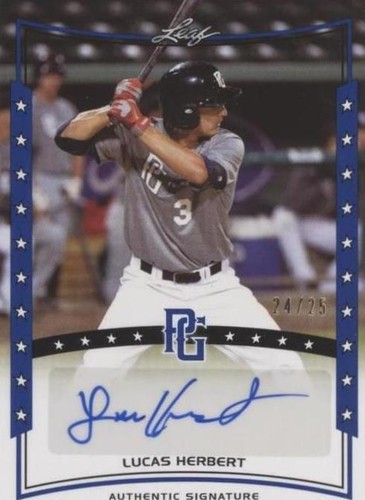 2014 Leaf Perfect Game Showcase - Lucas Herbert #A-LH2