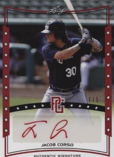 2014 Leaf Perfect Game Showcase - Jacob Corso #A-JC1