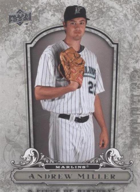 2008 Upper Deck A Piece of History - Andrew Miller #39