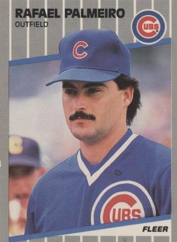1989 Fleer - Rafael Palmeiro #434