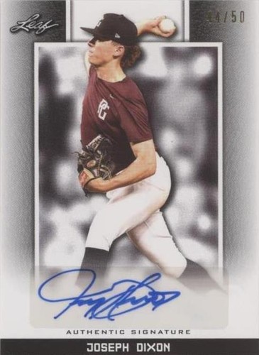 2019 Leaf Perfect Game National Showcase - Joseph Dixon #BA-JD2