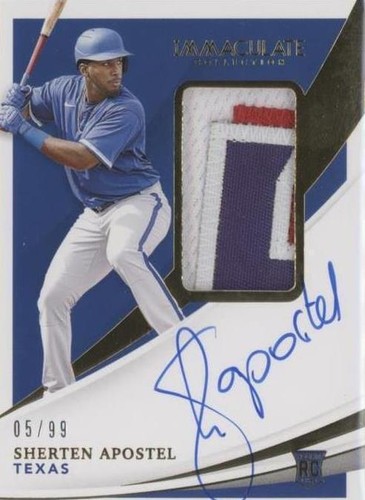 2021 Panini Immaculate Collection - Sherten Apostel #146