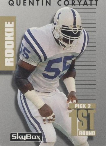 1992 Skybox Primetime Quentin Coryatt #114