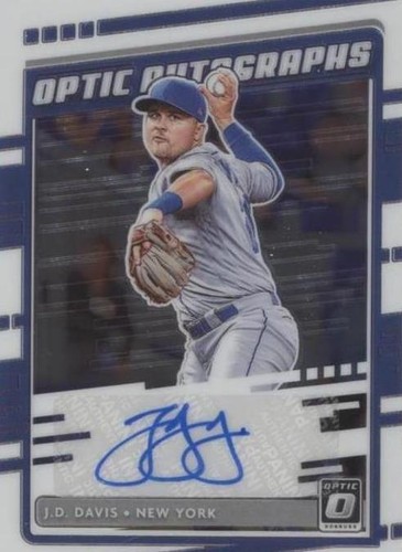 2020 Panini Donruss Optic - J.D. Davis #OA-JDD