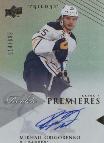 2013-14 Upper Deck Trilogy - Mikhail Grigorenko #116