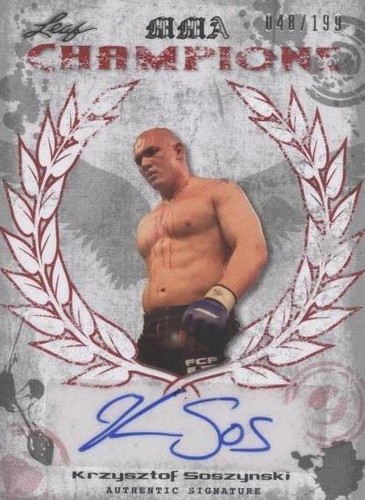 2010 Leaf MMA - Krzysztof Soszynski #CH-KS1