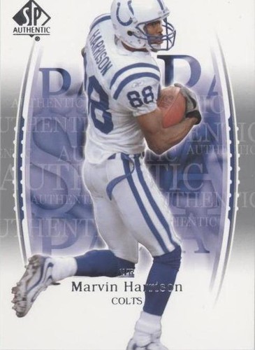 2003 SP Authentic Marvin Harrison #88