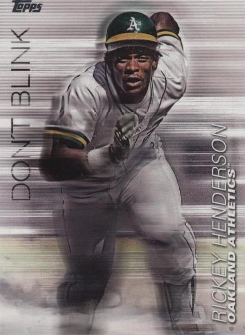 2018 Topps Update Series - Rickey Henderson #DB-1