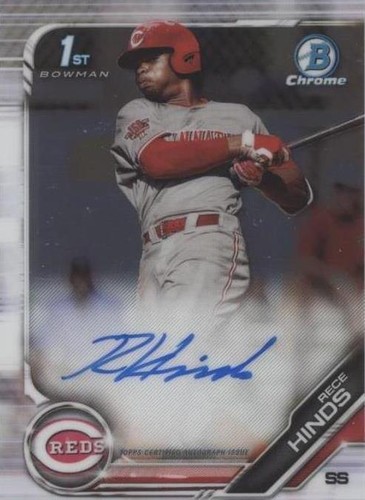 2019 Bowman Draft - Rece Hinds #CDA-RH