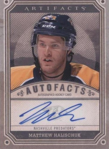 2013-14 Upper Deck Artifacts - Matt Halischuk #A-MH
