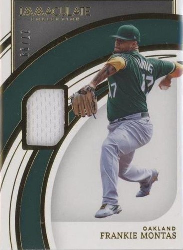2022 Panini Immaculate Collection - Frankie Montas #98