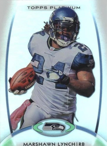 2012 Topps Platinum Marshawn Lynch #95