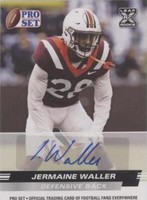 2022 Leaf Pro Set Draft Jermaine Waller #PSA-JW2