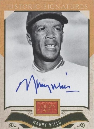 2012 Panini Golden Age - Maury Wills #MW