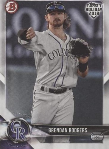 2018 Topps Holiday Bowman - Brendan Rodgers #TH-BR